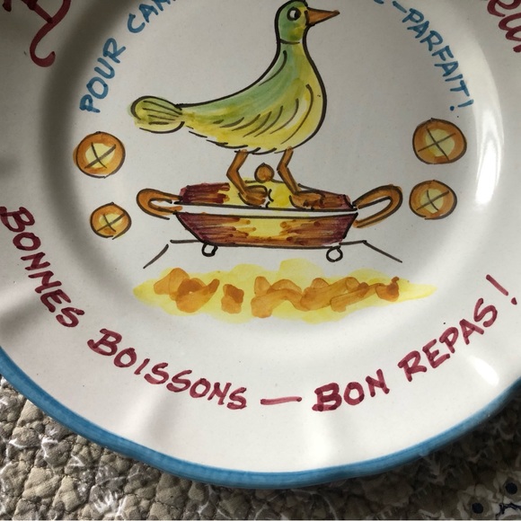 Vietri Solimene Bistro du Chasseur Italian Plate - Picture 3 of 8